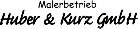 logo malerbetrieb huber & kurz